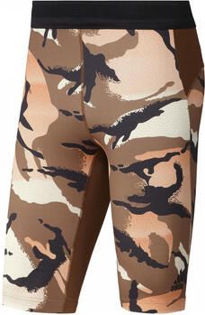 Adidas Camo Techfit Boot Camp Shorts Brown Heren