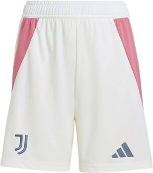 Adidas Perfor ce Junior Juventus FC voetbalshort Uit Sportbroek Wit Polyester 152 - Foto 4