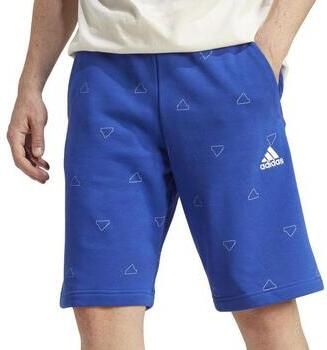 Adidas Korte Broek Shorts Seasonal Essentials Monogram Graphic en molleton
