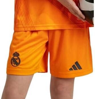Adidas Perfor ce Junior Real Madrid voetbalshort uit Sportbroek Oranje Polyester 152 - Foto 3