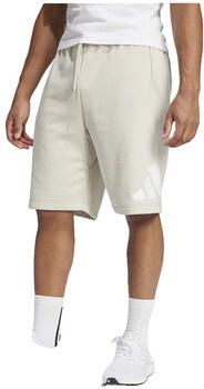 Adidas Korte Broek Short Essentials Big Logo en French Terry beige - Foto 8