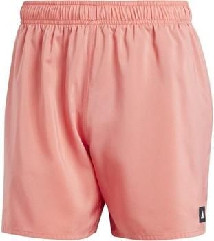 Adidas Originals Solid CLX Classic-Length Swim Short men Swimwear lichtroze Maat S Kleding