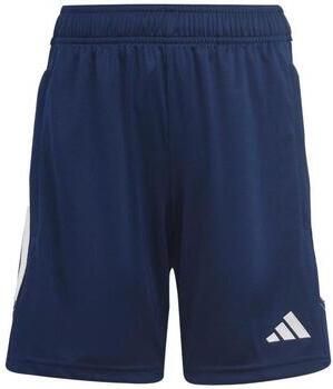 Adidas Perfor ce Junior sportshort Tiro donkerblauw wit Sportbroek Polyester 140