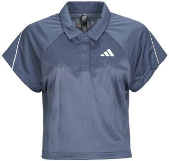 Adidas Polo Shirt Korte Mouw Stadium 3-Stripes Tennis Inspired Jacquard Polo Shirt T-Shirt - Foto 7