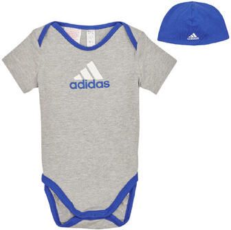 Adidas Sportswear Essentials Big Logo Bodysuit en Beanie Cadeauset Kids - Foto 2