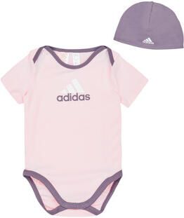 Adidas Sportswear Essentials Big Logo Bodysuit en Beanie Cadeauset Kids - Foto 2