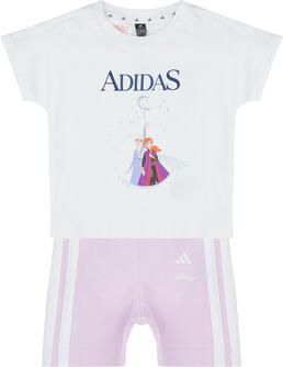 Adidas ' Frozen T-shirt shorts Set Infant Wit - Foto 8