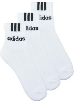 Adidas Sportswear Cushion Linear 3 Streifen Crew Sokken (3 Pack) Middellang white black maat: 43-45 beschikbare maaten:37-39 40-42 43-45