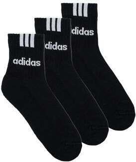 Adidas Sokken 3-Stripes Linear Half-Crew Cushioned Socks 3 Pairs