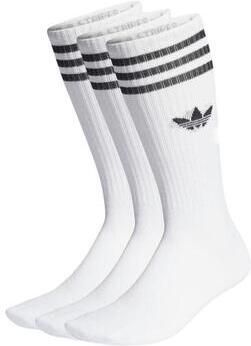 Adidas Originals Witte iconische crew sokken voor mannen en vrouwen White Unisex - Foto 3