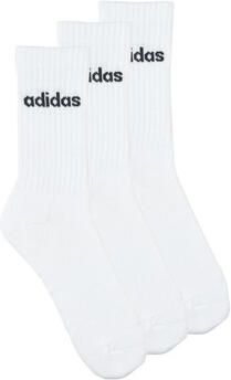 Adidas Sportswear Cushion Linear Crew Sokken (3 Pack) Lang Kleding white black maat: 37-39 beschikbare maaten:37-39 40-42 43-45 - Foto 4