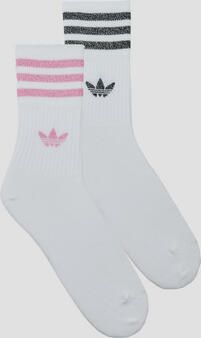 Adidas Originals Mid Cut Glt Sock Lang Dames white bliss pink black maat: 40-42 beschikbare maaten:37-39 40-42 34-36 - Foto 4