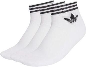 Adidas Originals Adicolor Trefoil Ankle Sokken (3 Pack) Middellang Kleding white black maat: 35-38 beschikbare maaten:35-38 39-42 43-46 - Foto 5
