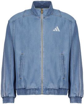 Adidas Spijkerjack STADIUM LOOSE FIT DENIM TRACK Top