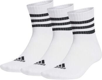 Adidas Sportswear 3-streifen Ankle Sokken Middellang white black maat: 37-39 beschikbare maaten:37-39 40-42 43-45