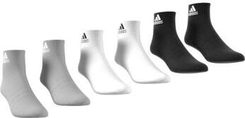 Adidas Sportswear Dunne en Lichte Sportswear Enkelsokken 6 Paar