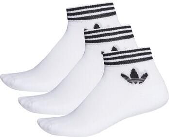 Adidas Originals Adicolor Trefoil Ankle Sokken (3 Pack) Middellang Kleding white black 39-42 beschikbare maaten:35-38 39-42 43-46 - Foto 7