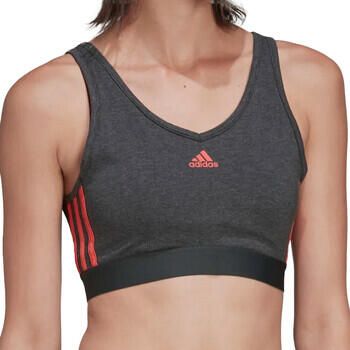 Adidas Sportswear Essentials 3-Stripes Croptop met Uitneembare Cups - Foto 2