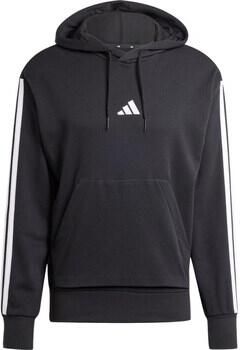 Adidas Zwarte hoodie Essentials 3 Stripes Black Heren