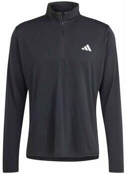 Adidas Train Essentials Training Longsleeve met Korte Rits