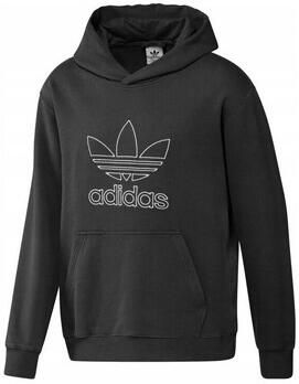 Adidas Adicolor Outline Trefoil Hoodie Zwart- Heren Zwart