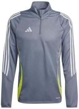 Adidas Tiro 1 4 Zip Top Grey- Heren Grey