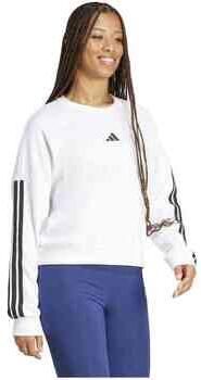 Adidas Witte Sweater Essentials 3-Stripes French Terry White Dames - Foto 5