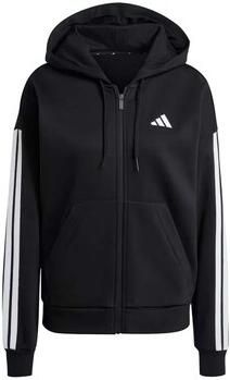 Adidas Sportswear Sweatjack met labelstitching en kangoeroezak