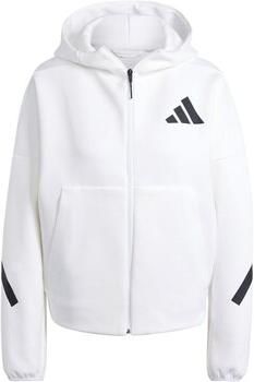 Adidas Witte Zip-Through Hoodie voor Vrouwen White Dames - Foto 7