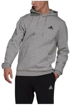 Adidas Grijze Fleece Hoodie met Verstelbare Capuchon en Voorzak Grijs Heren - Foto 2