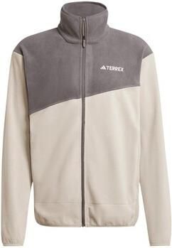 Adidas Terrex Multi Fleece Ritsjack Beige- Heren Beige