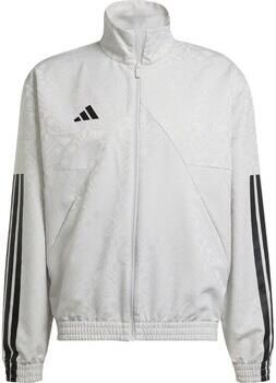 Adidas Sportswear Relaxed fit sweatjack met logoprint model 'Tiro'