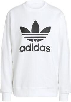 Adidas Originals Witte Crewneck Sweatshirt met Logo Print White Dames - Foto 4