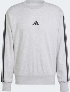 Adidas Essentials 3-Stripes French Terry Sweatshirt Grijs- Heren Grijs