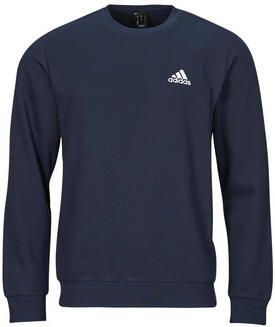 Adidas Feelcozy Blauwe Crew Neck Sweatshirt voor Heren Blauw