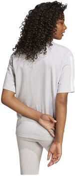 Adidas T-shirt Essentials 3 Stripes gris coton - Foto 2