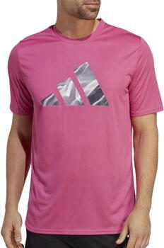 Adidas T-Shirts Roze Heren - Foto 2