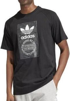 Adidas Camo Tongue T-shirt Zwart- Heren Zwart