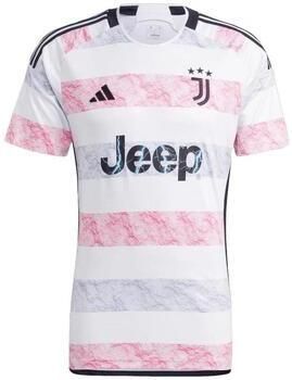 Adidas Performance Junior Juventus FC 23 24 voetbalshirt uit T-shirt Wit Jongens Polyester Ronde hals 128 - Foto 2