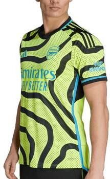 Adidas Shirt Arsenal 2e Uitshirt 22 23 Geel T-shirt met Rits Jongens - Foto 4