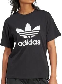 Adidas Originals T-shirt TREFOIL TEE Basic shirt met grote trefoil logoprint