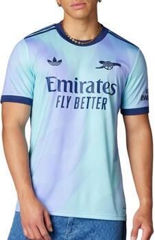 Adidas Originals Arsenal FC 2024 25 Third Shirt Clear Aqua Light Flash Purple- Clear Aqua Light Flash Purple - Foto 7