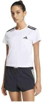 Adidas T-shirt Korte Mouw Camiseta 3 bandas Hyperglam ga corta blanco mujer