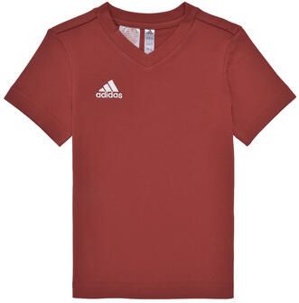 Adidas Perfor ce junior voetbalshirt rood Sport t-shirt Katoen V-hals 152