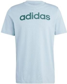 Adidas T-shirt Korte Mouw Essentials Single Jersey Linear Embroidered Logo