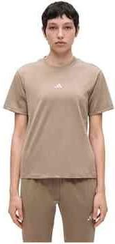 Adidas T-shirt Korte Mouw Essentials Small Logo Cotton Tee "Khaki Six" - Foto 2