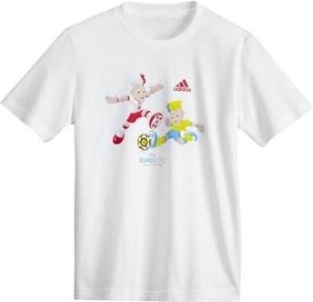 Adidas T-shirt Korte Mouw Euro Mascot Y