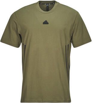 Adidas Toekomstige Iconen 3 Banden Lima T-shirt Brown Heren - Foto 2