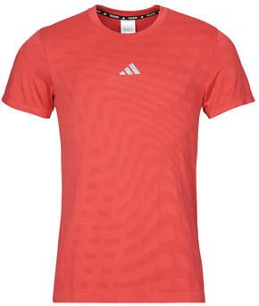 Adidas T-shirt Korte Mouw Gym+ Training Seamless T-Shirt