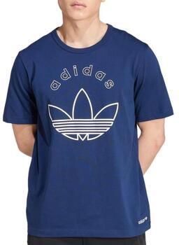 Adidas Graphic T-shirt Blauw- Heren Blauw